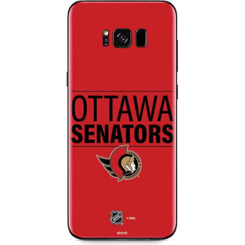 NHL Ottawa Senators Lineup Galaxy S8 Plus Skin